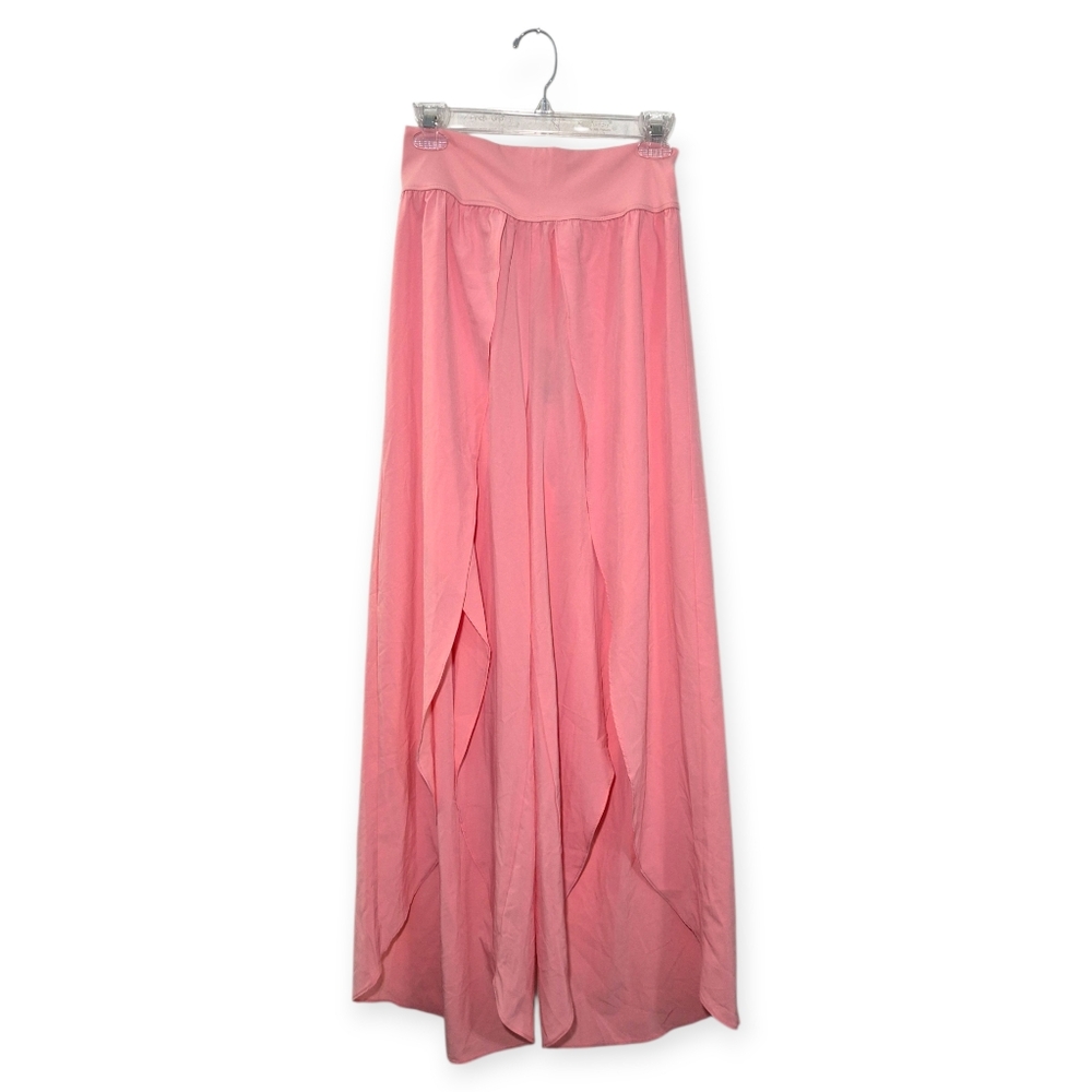 HALARA Breezeful High Waisted Palazzo Flowy Wide Leg Pants In Blossom Pink M - Picture 5 of 8